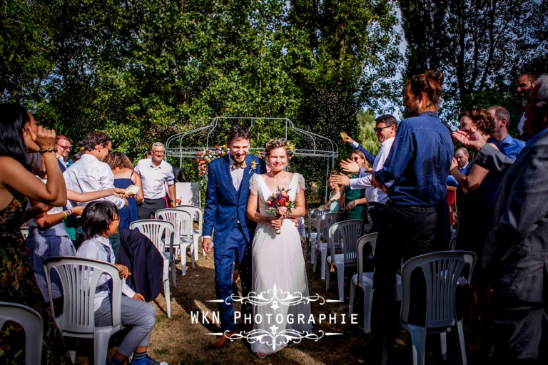 Photographe de mariage - ceremonie laique à la Bergerie du Vaujoly