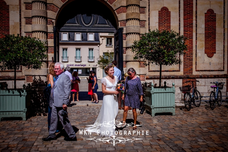 Photographe de mariage à Chartres - cérémonie civile