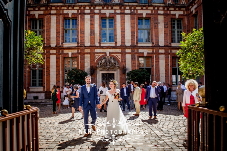 Photographe de mariage à Chartres - cérémonie civile