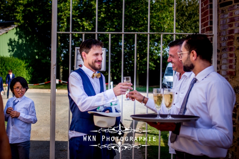 Photographe de mariage Chartres - vin d'honneur Bergerie de Vaujoly