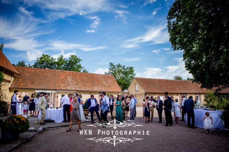 Photographe de mariage Chartres - vin d'honneur Bergerie de Vaujoly