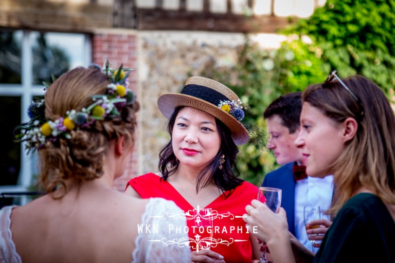 Photographe de mariage Chartres - vin d'honneur Bergerie de Vaujoly