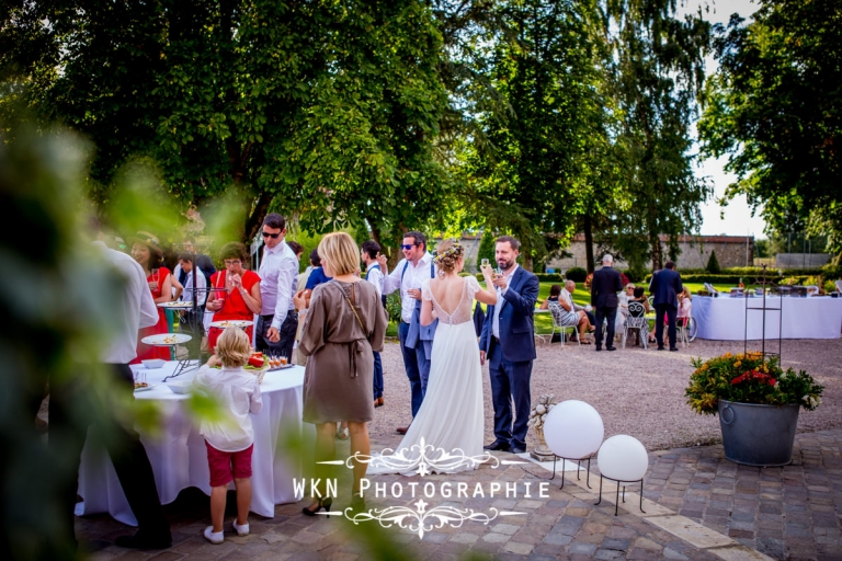 Photographe de mariage Chartres - vin d'honneur Bergerie de Vaujoly