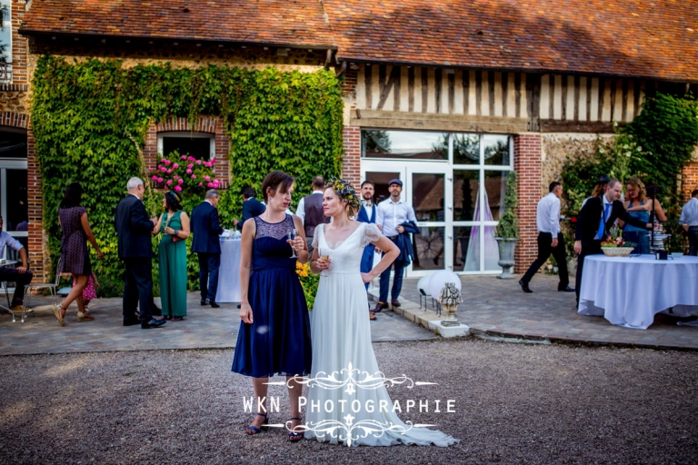 Photographe de mariage Chartres - vin d'honneur Bergerie de Vaujoly